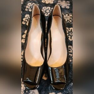 Taryn Rose Black Patent Leather Heels